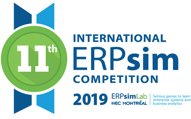 11th ERPsim International Competition Logo